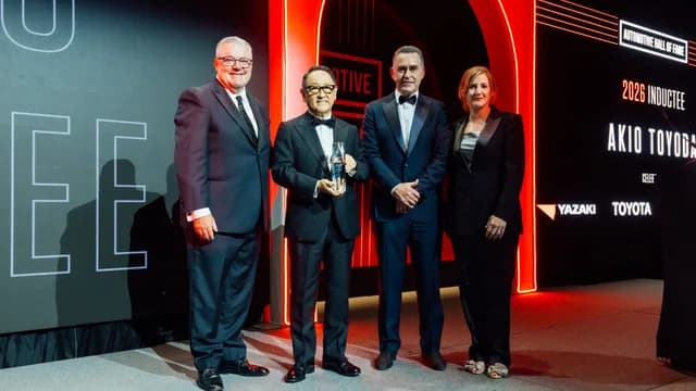 Toyota Motor Corporation Chairman Akio Toyoda Inducted into the Automotive Hall of Fame