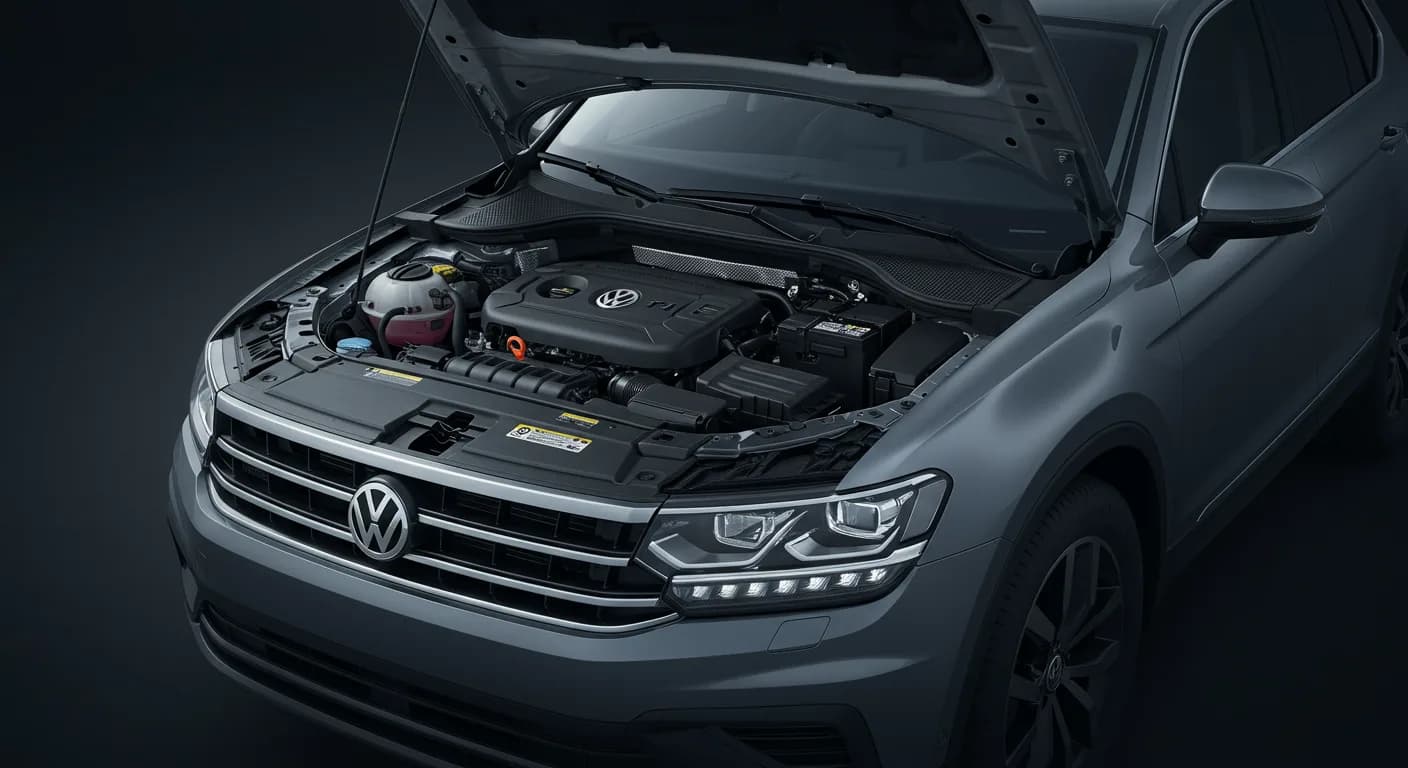 Volkswagen news — editorial illustration