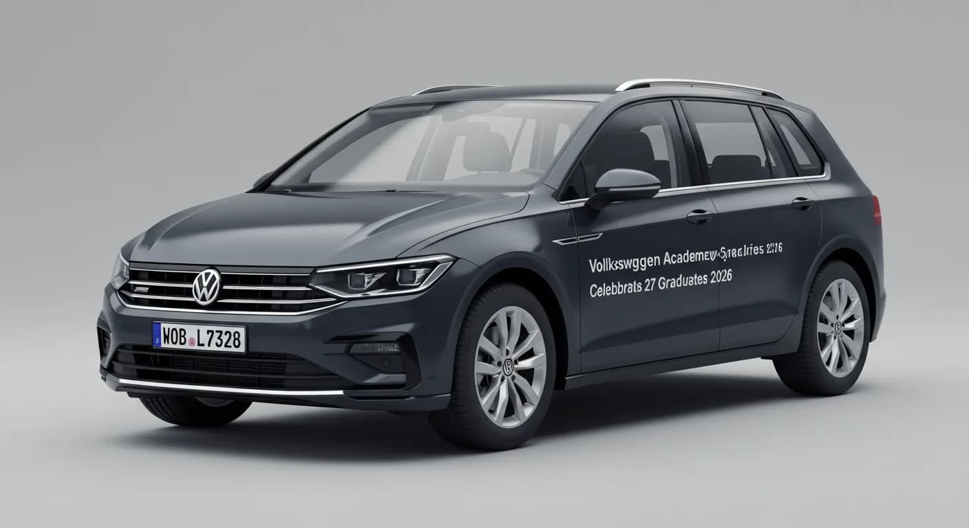 Volkswagen news — editorial illustration