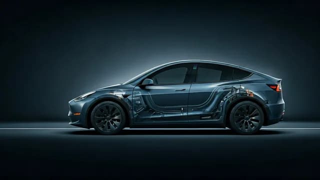 2023 TESLA Model Y — Tesla Model Y Energy Boost software