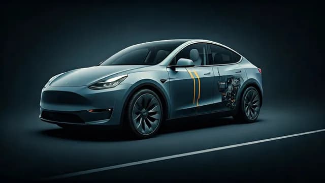 2023 TESLA Model Y — Tesla Model Y interior camera