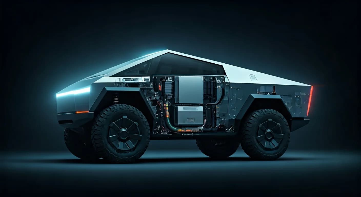 2024 TESLA Cybertruck — Tesla Cybertruck RDU inverter