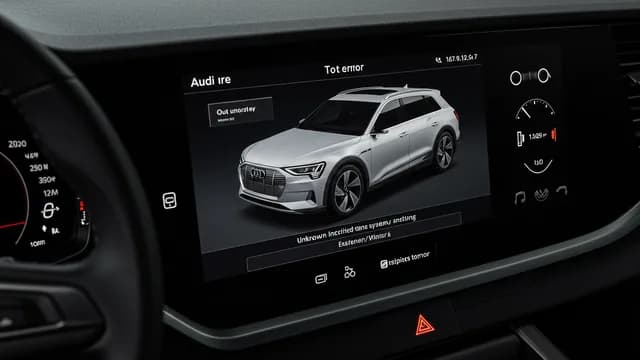 2023 Audi e-tron — Audi e-tron pixel error