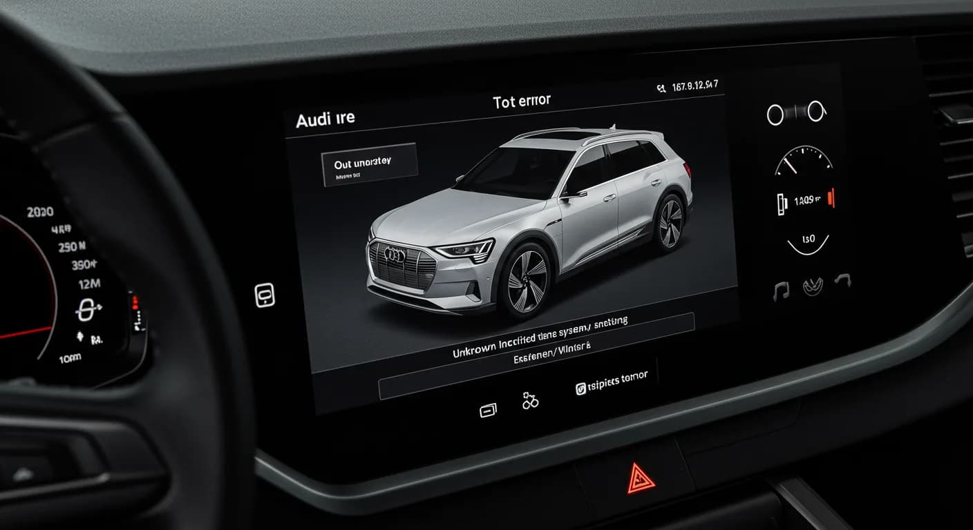2023 Audi e-tron — Audi e-tron pixel error