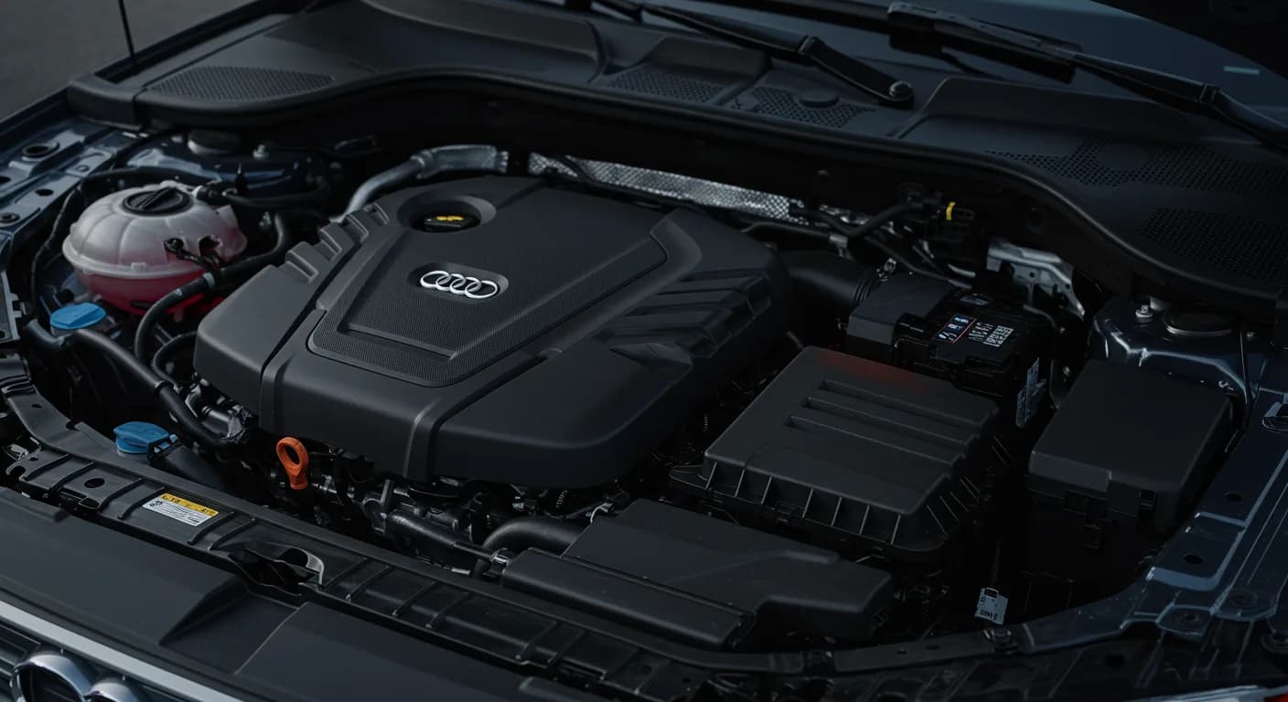 2022 Audi e-tron — Audi low coolant light