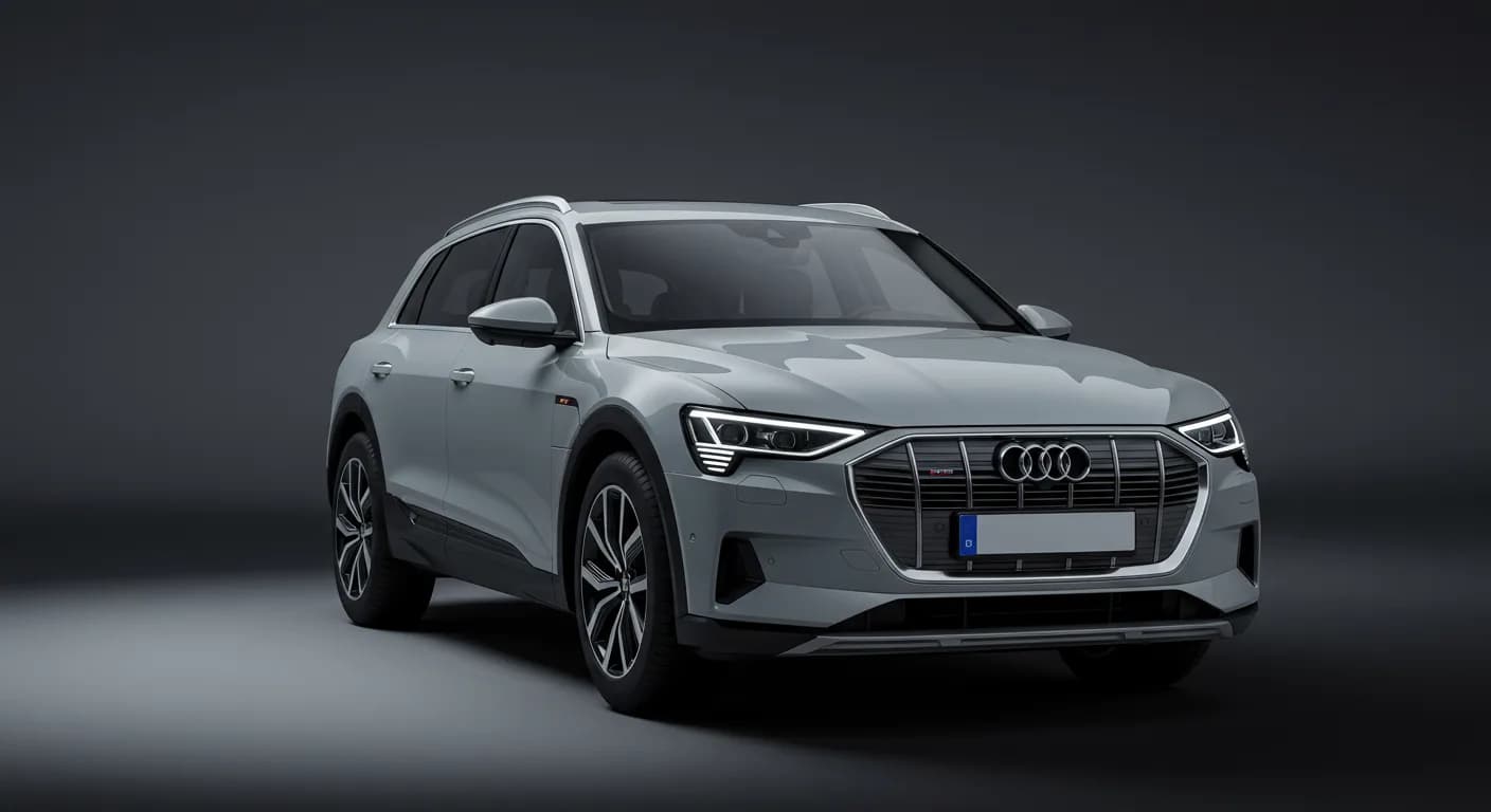 2023 Audi e-tron — Audi e-tron front end noise