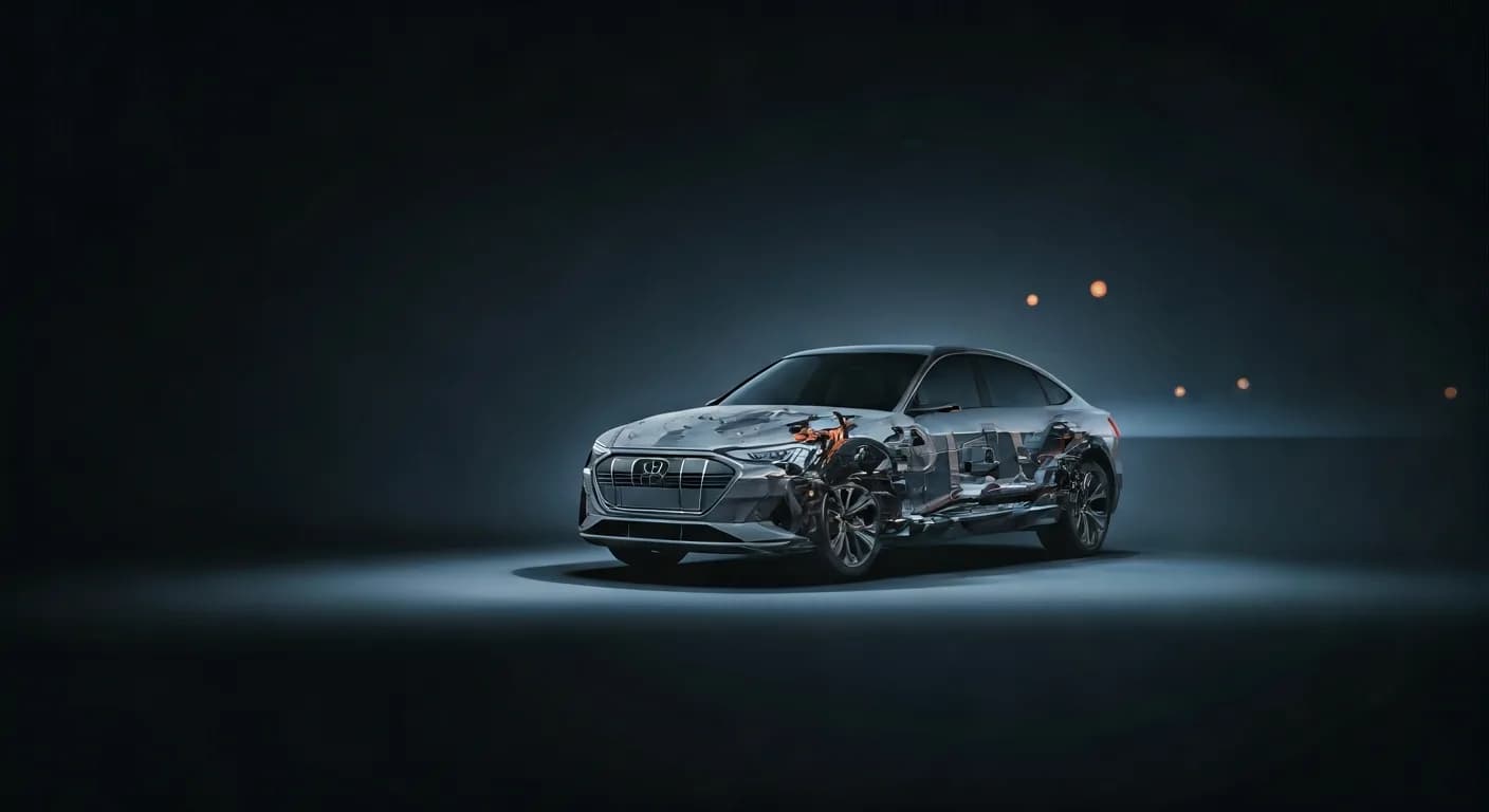 2021 Audi e-tron — Audi e-tron air suspension warning