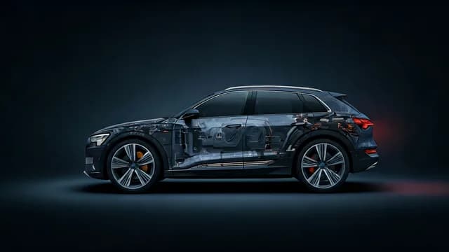 2023 Audi e-tron — Audi SAFE CP warning