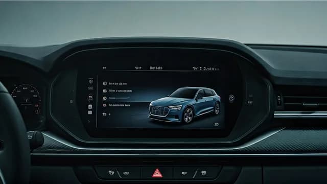 2023 Audi e-tron — Audi e-tron instrument cluster noise