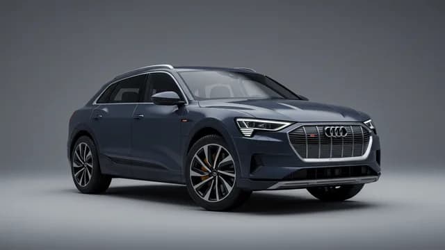 2022 Audi e-tron — Audi e-tron front end noise