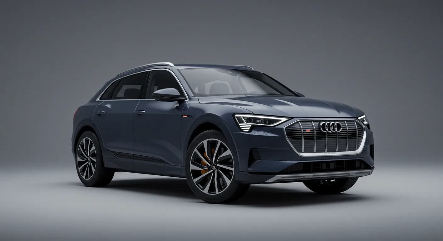 2022 Audi e-tron — Audi e-tron front end noise