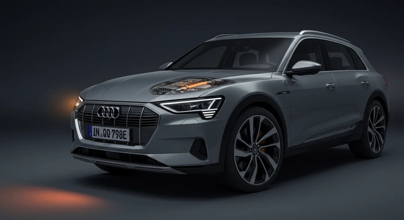 2023 Audi e-tron — Audi engine start system warning