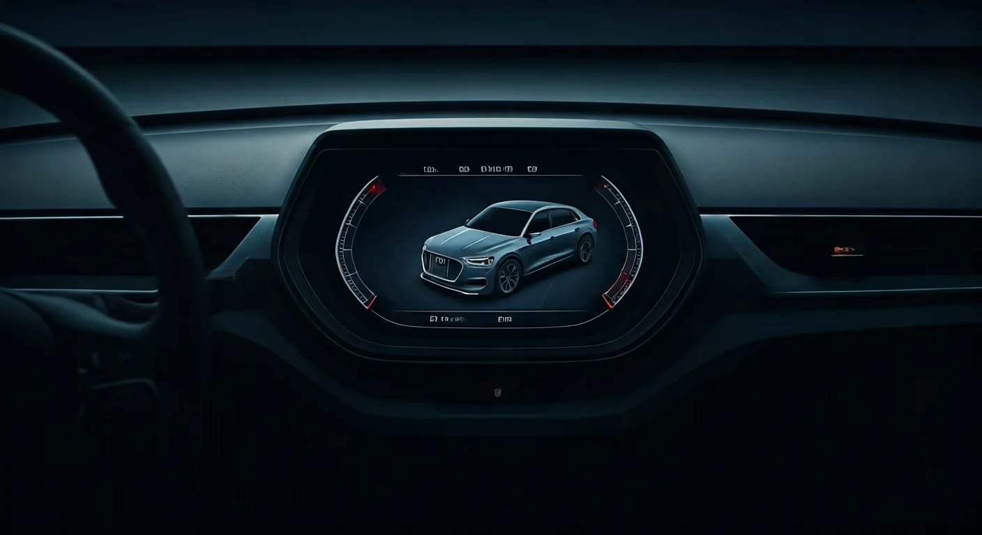 2022 Audi e-tron — Audi e-tron instrument cluster fault