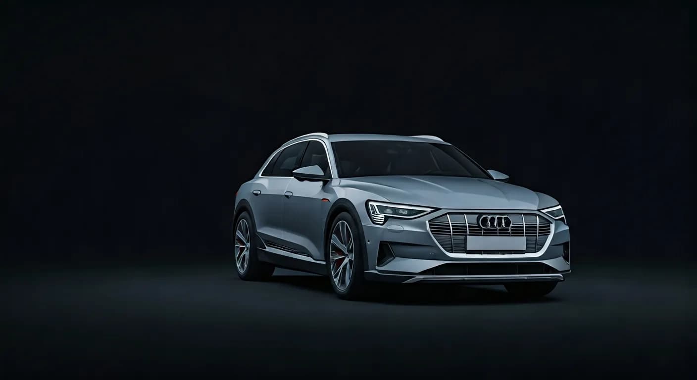 2021 Audi e-tron — Audi e-tron traffic sign warning