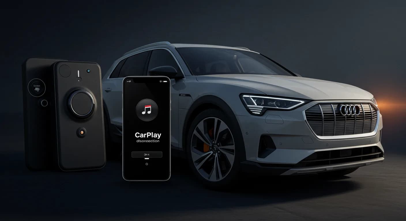 2023 Audi e-tron — e-tron CarPlay disconnection