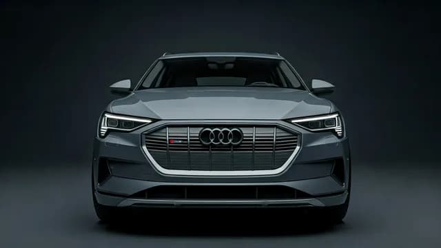 2022 Audi e-tron — Audi e-tron front end noise
