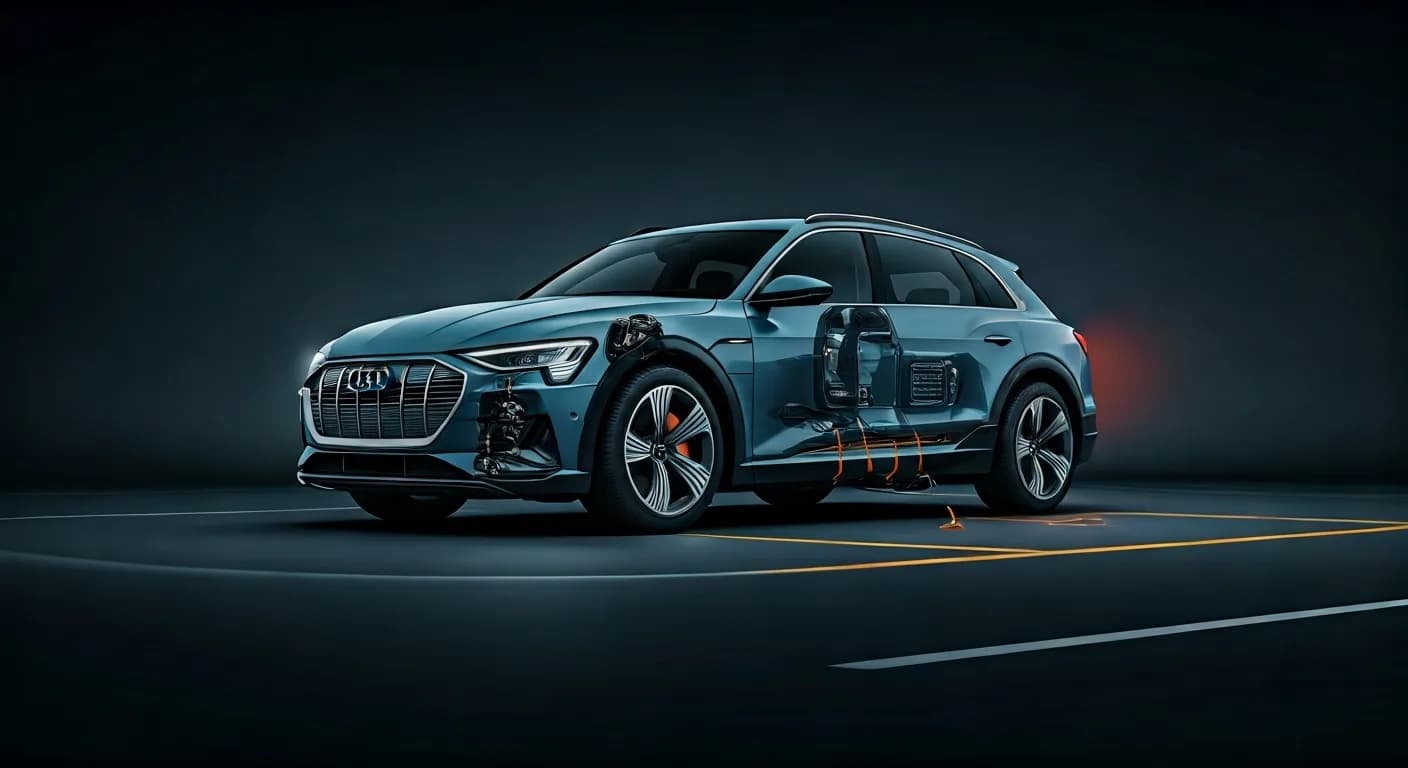 2023 Audi e-tron — Audi pre sense restricted function