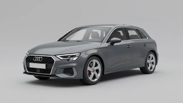 2023 AUDI A3 safety profile — editorial illustration