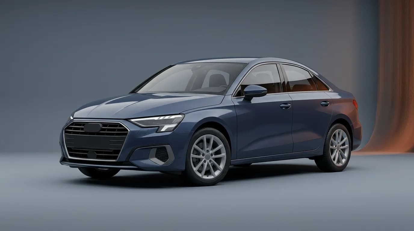 2023 AUDI A3 safety profile — editorial illustration