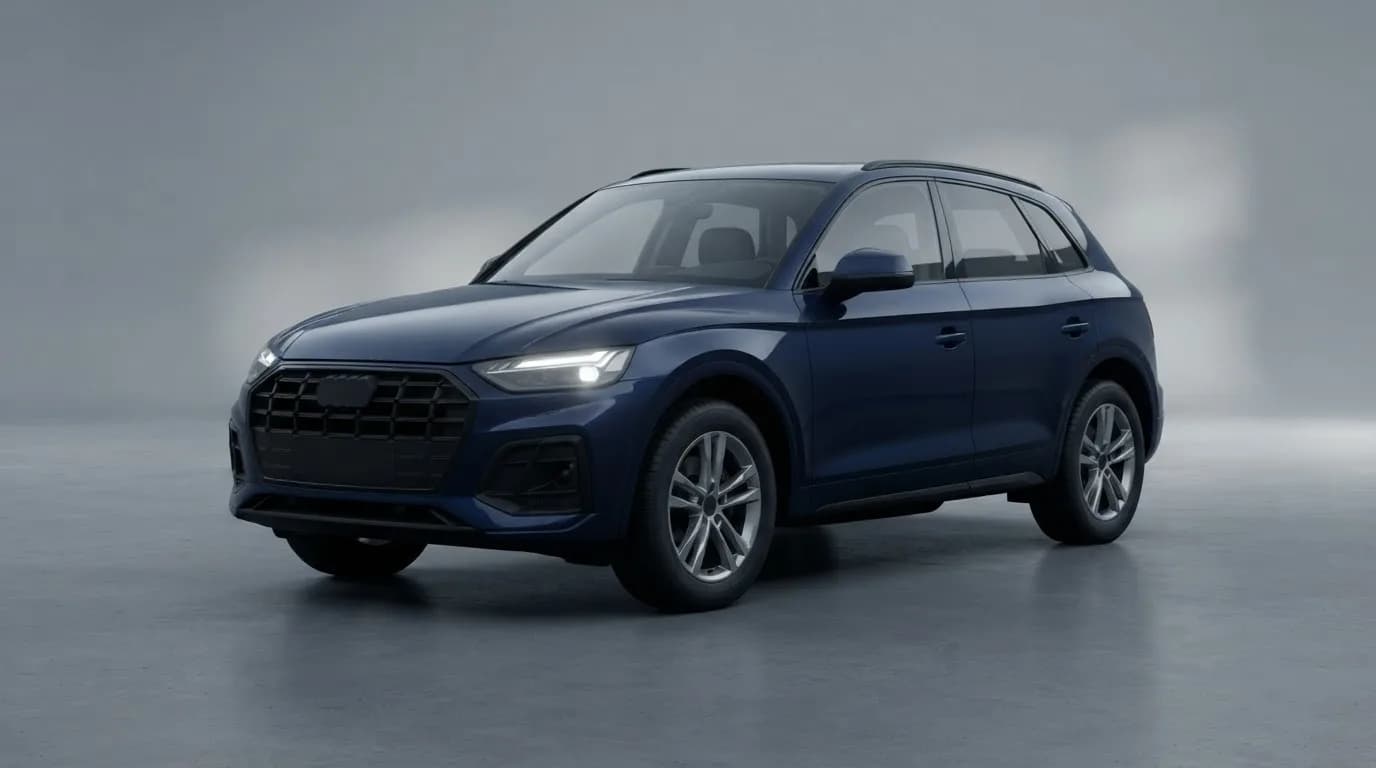 2024 AUDI Q5 safety profile — editorial illustration