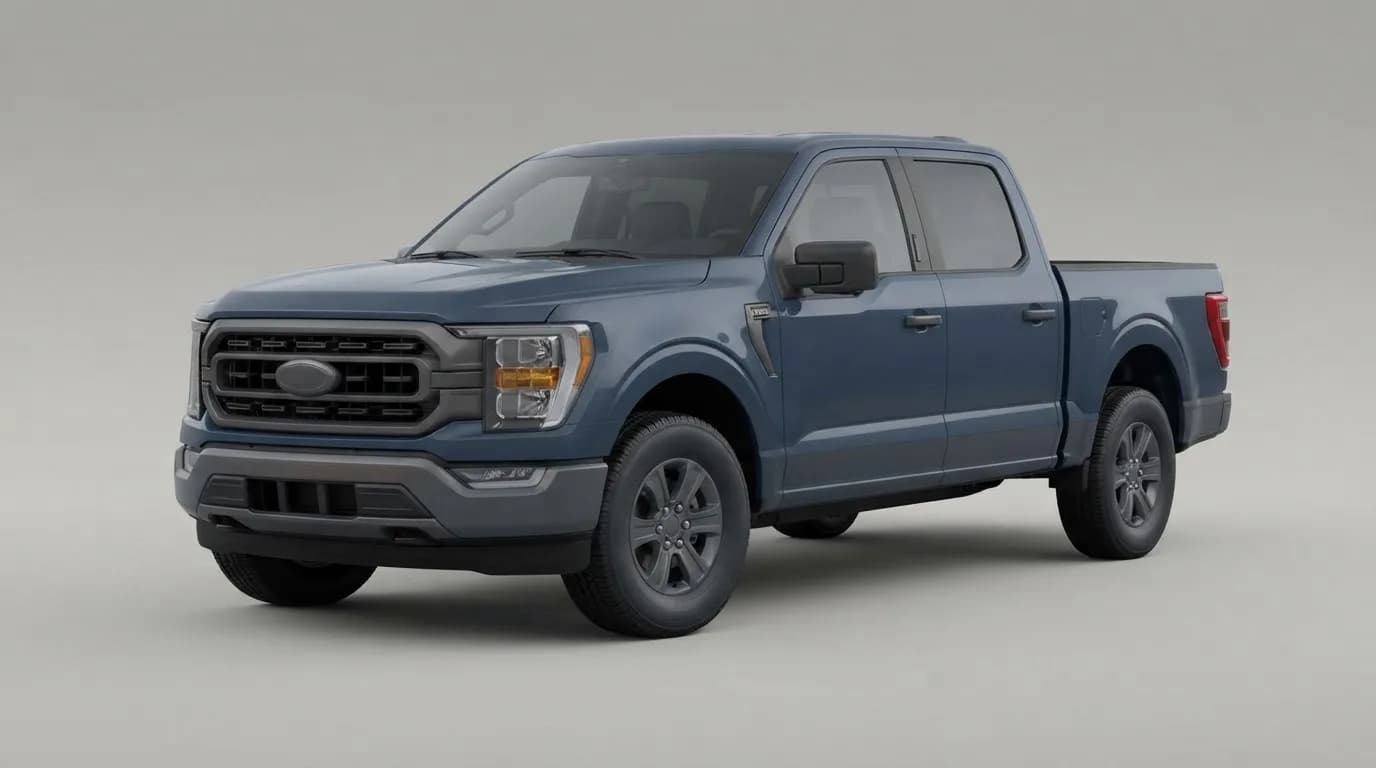 2024 FORD F-150 safety profile — editorial illustration