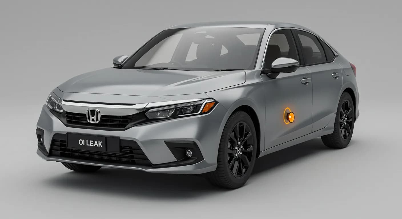 2023 HONDA Civic safety profile — editorial illustration