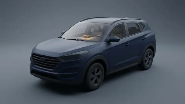 2026 HYUNDAI Tucson safety profile — editorial illustration