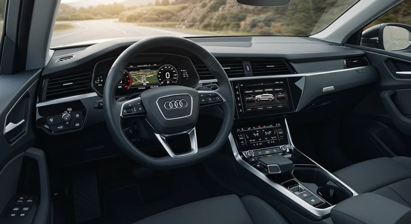 2021 Audi e-tron — Audi e-tron washer solvent light
