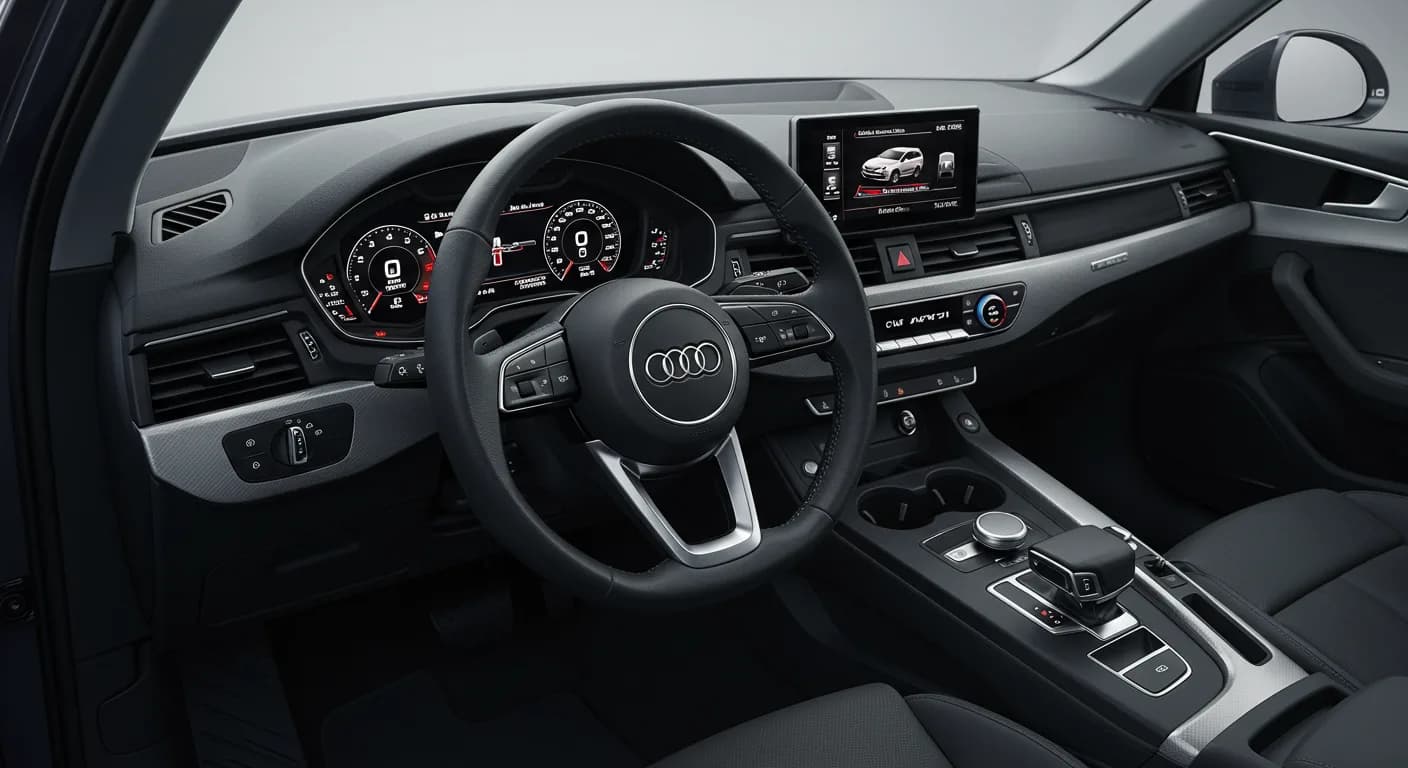 2021 Audi A5 — Audi A5 suspension warning light