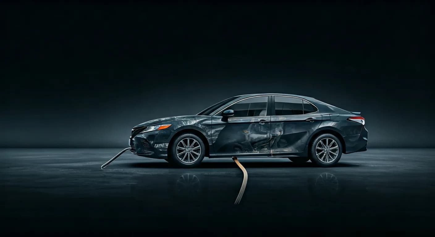 2021 TOYOTA Camry — Toyota Camry drain clog