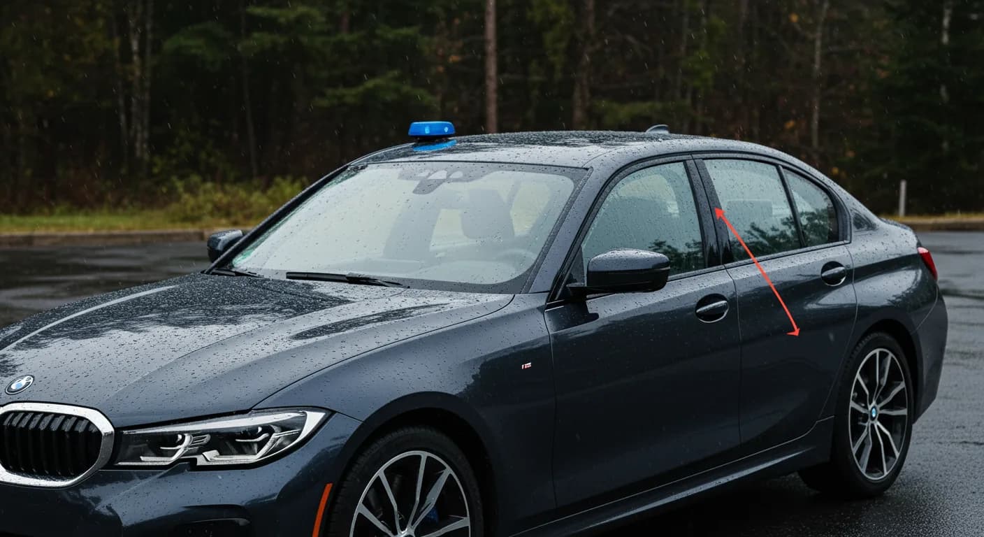 2021 BMW 330i — 2021 BMW 330i sunroof roller sunblind