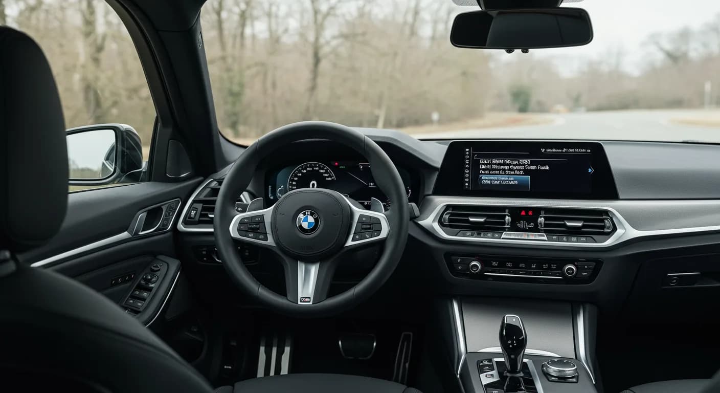 2021 BMW 330i — 2021 BMW 330i Dual Storage System fault