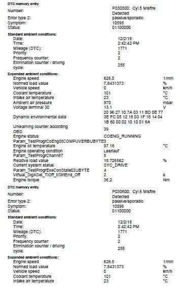 2021 Audi A6 — manufacturer_communication document image 1