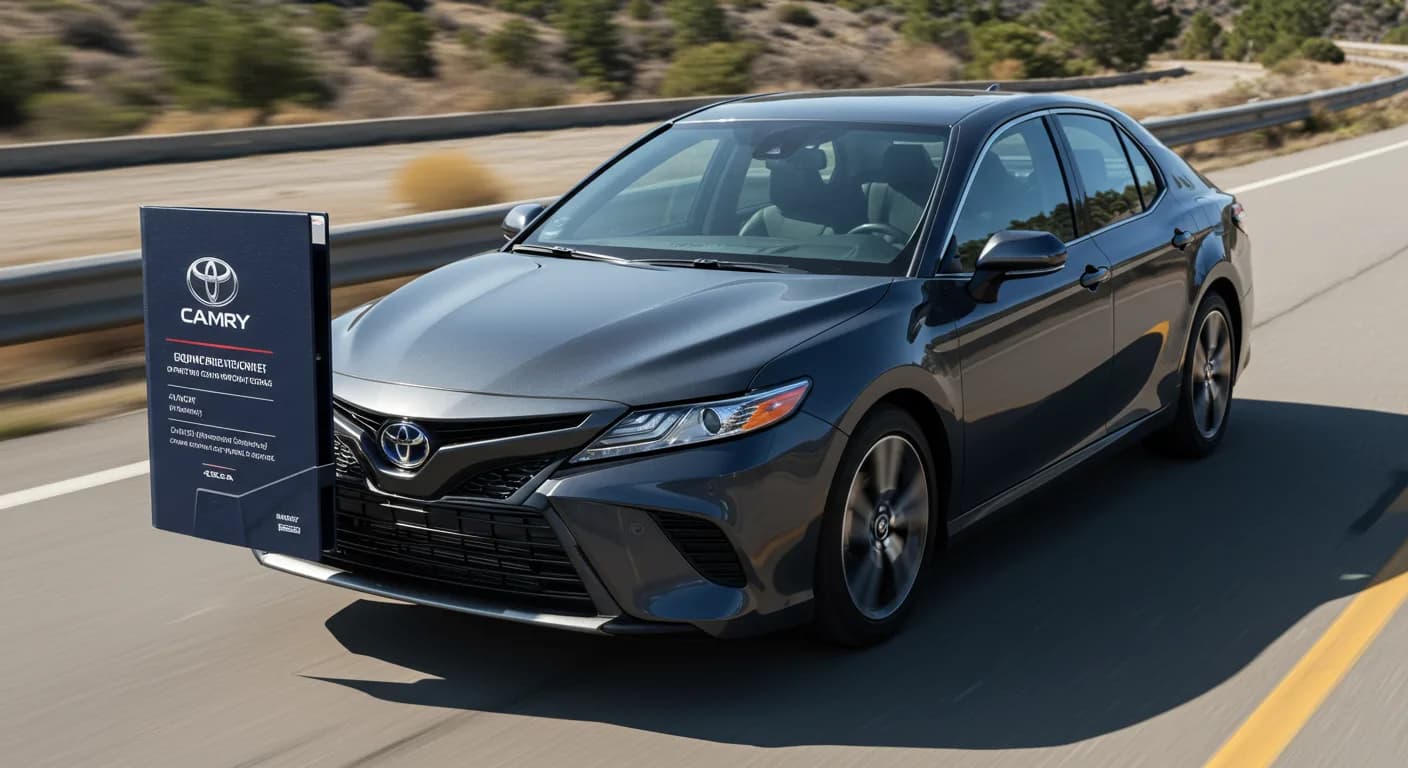 2021 TOYOTA Camry — Toyota Camry manufacturer communication