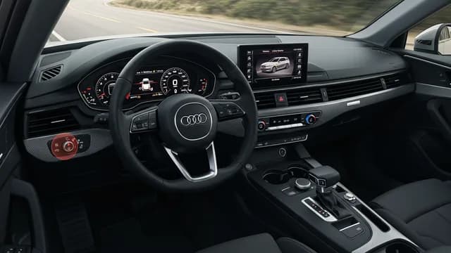 2022 Audi A5 — Audi A5 suspension warning light