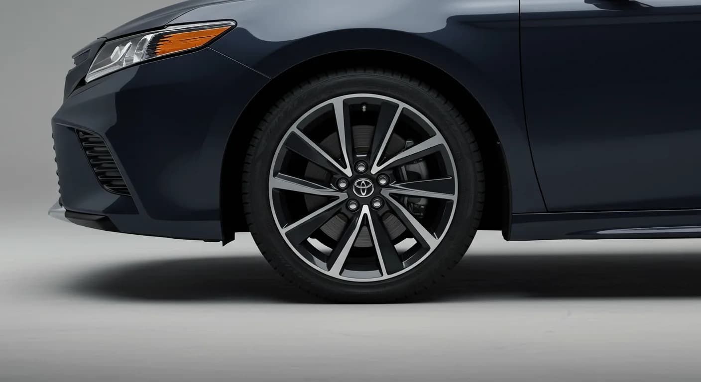 2021 TOYOTA Camry — Toyota Camry tire positioning