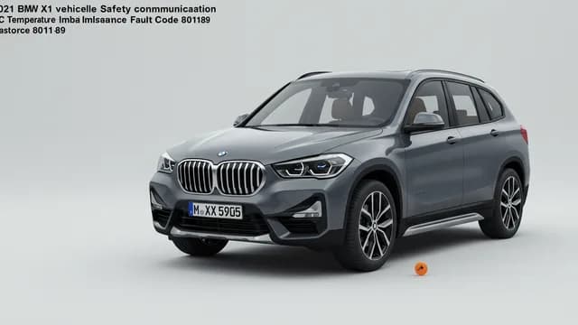 2021 BMW X1 — 2021 BMW X1 manufacturer_communication