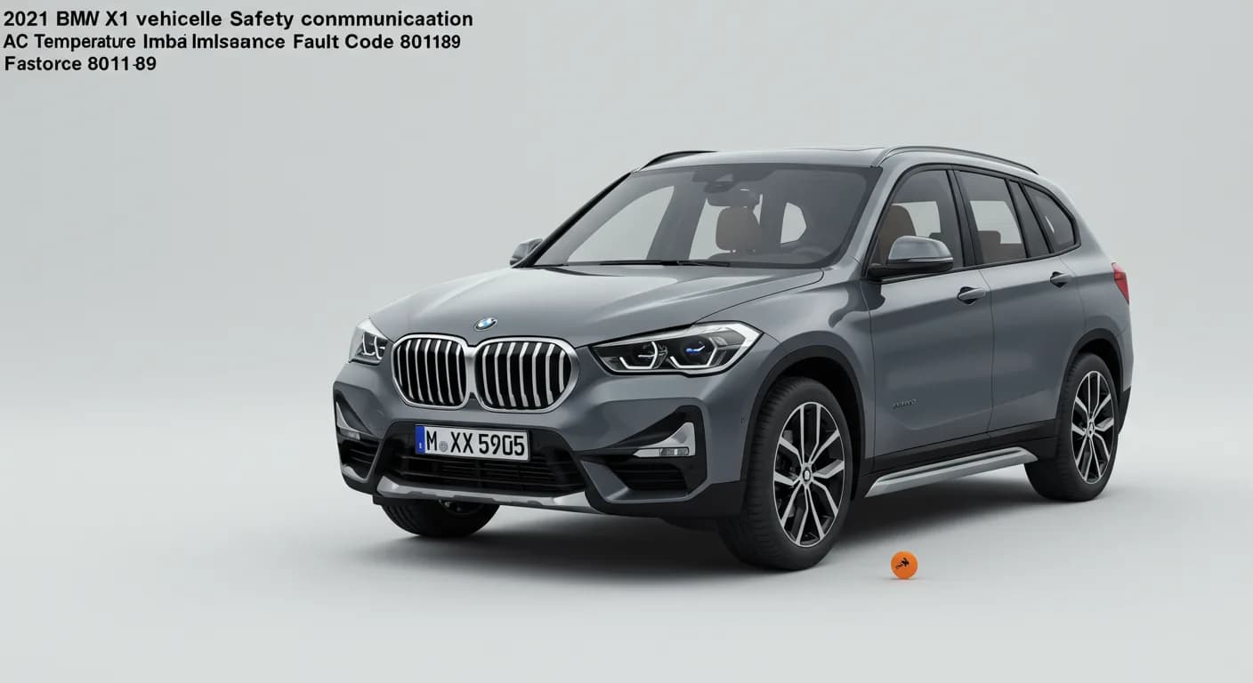 2021 BMW X1 — 2021 BMW X1 manufacturer_communication