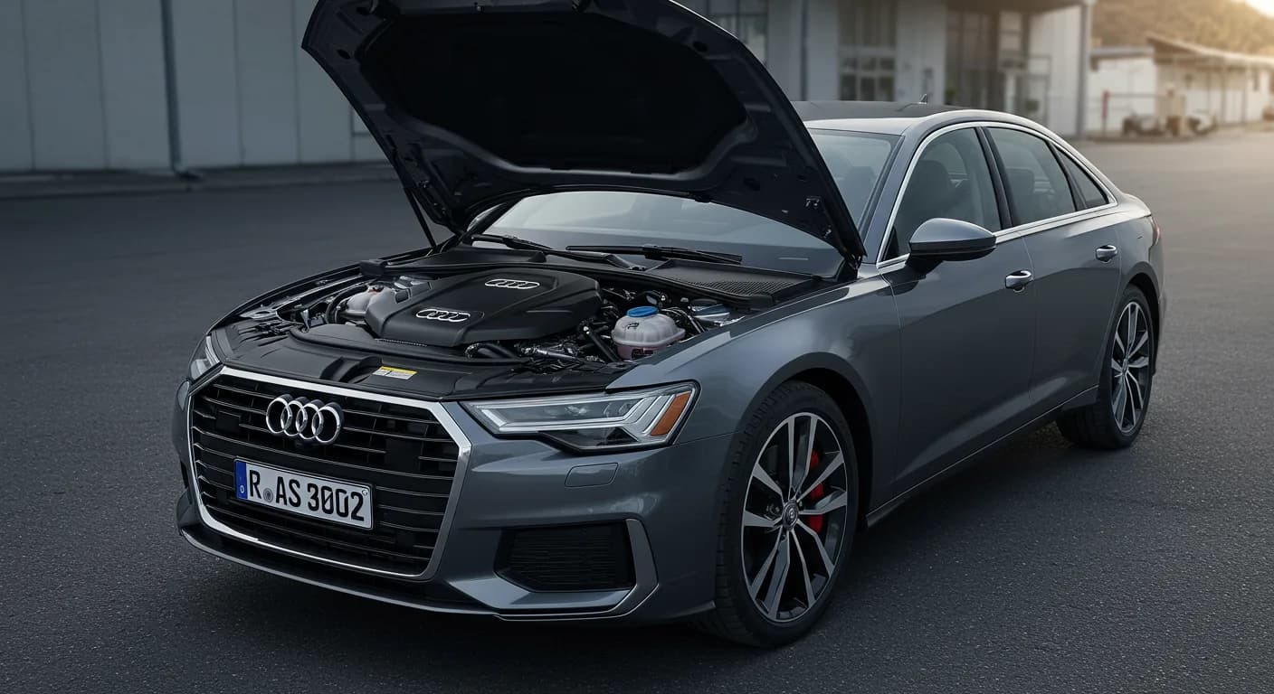 2022 Audi A6 — Audi A6 P17F900 basic settings