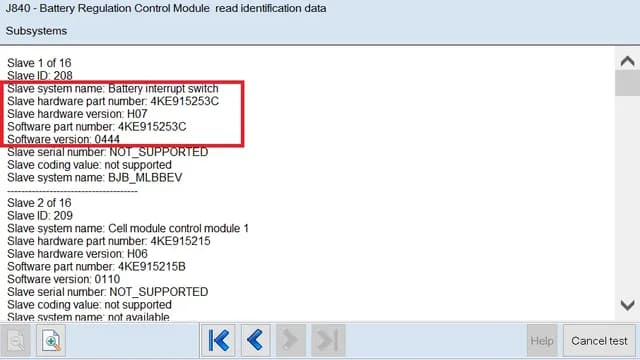 2021 Audi e-tron — manufacturer_communication document image 1