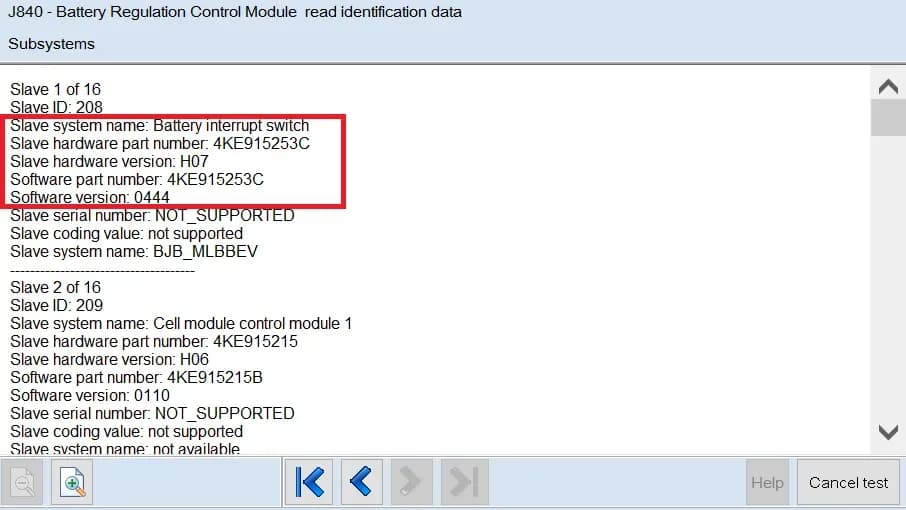 2021 Audi e-tron — manufacturer_communication document image 1