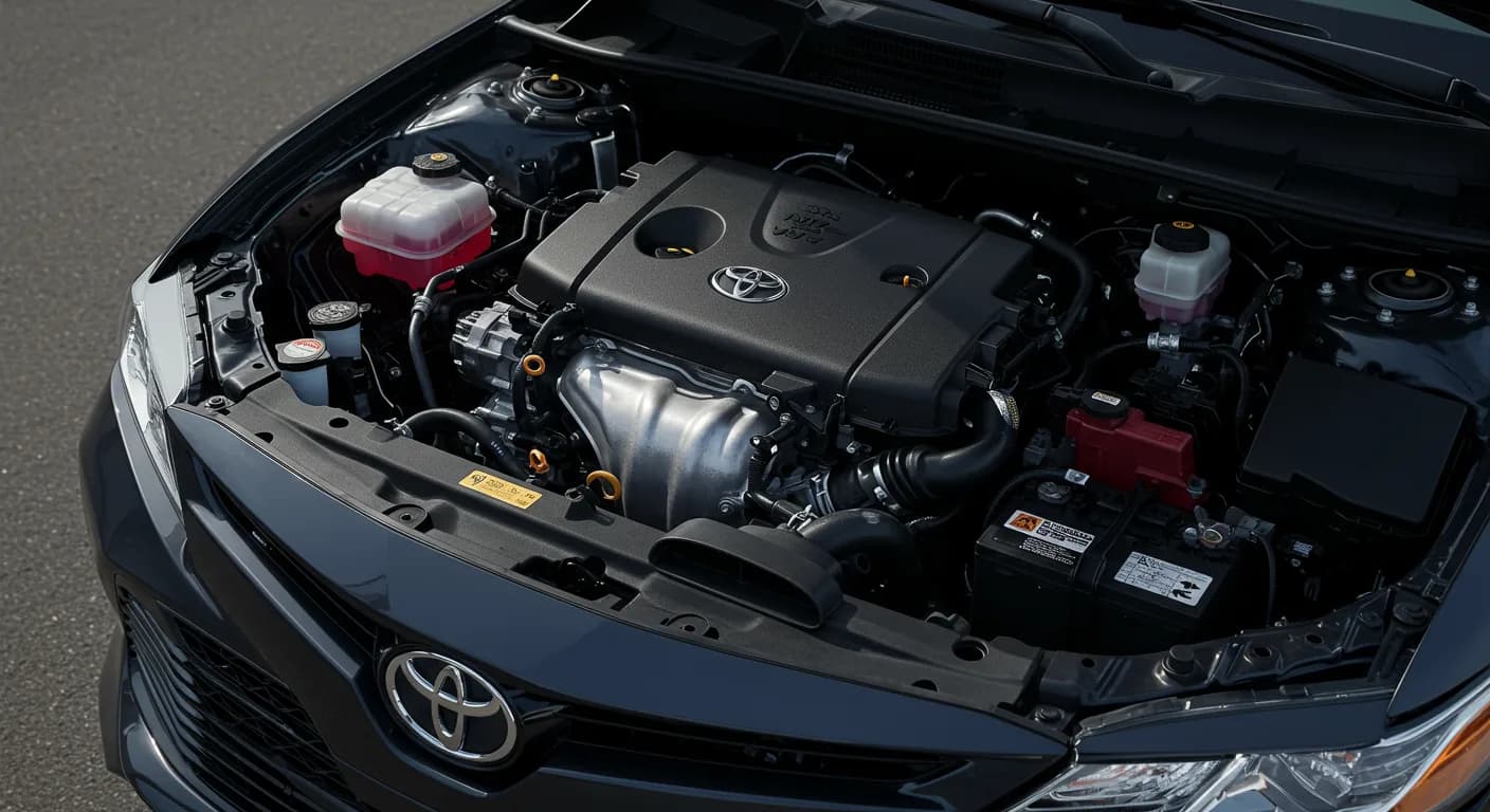2021 TOYOTA Camry — Toyota oil pan leak