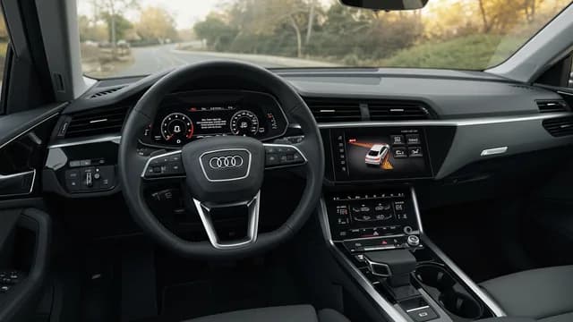 2021 Audi e-tron — Audi SAFE CP warning