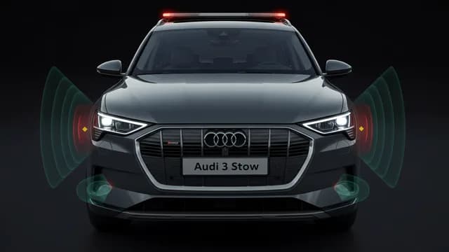 2021 Audi e-tron — Audi MIB3 star button