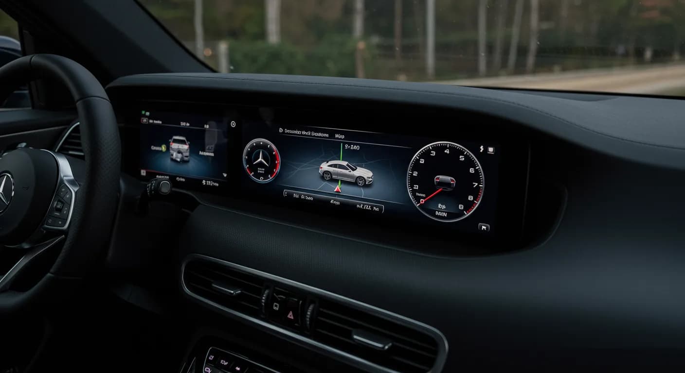 2021 Mercedes-Benz AMG GT — Mercedes-Benz AMG GT MBUX navigation