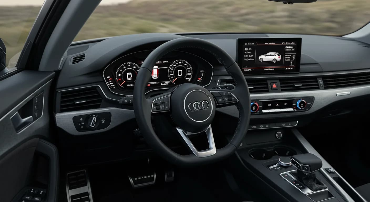 2023 Audi A5 — Audi A5 engine warning light