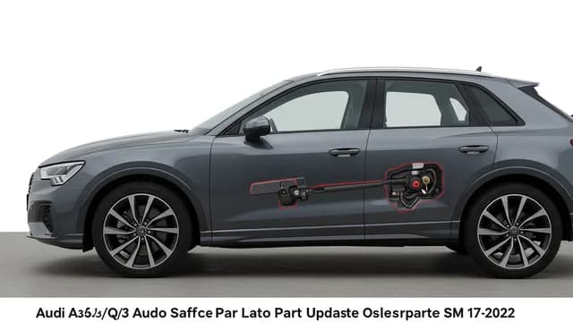 2022 Audi A3 — Audi A3 Q3 latch parts