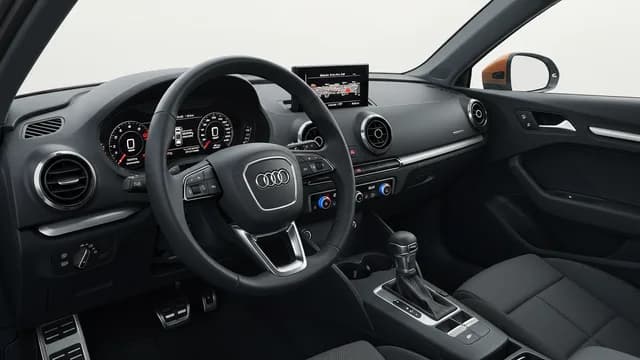 2022 Audi A3 — 2022 Audi A3 blank instrument cluster