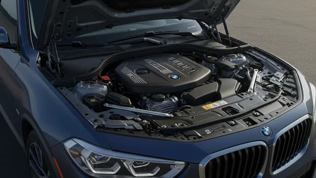 2022 BMW X5 — BMW oil filter cap