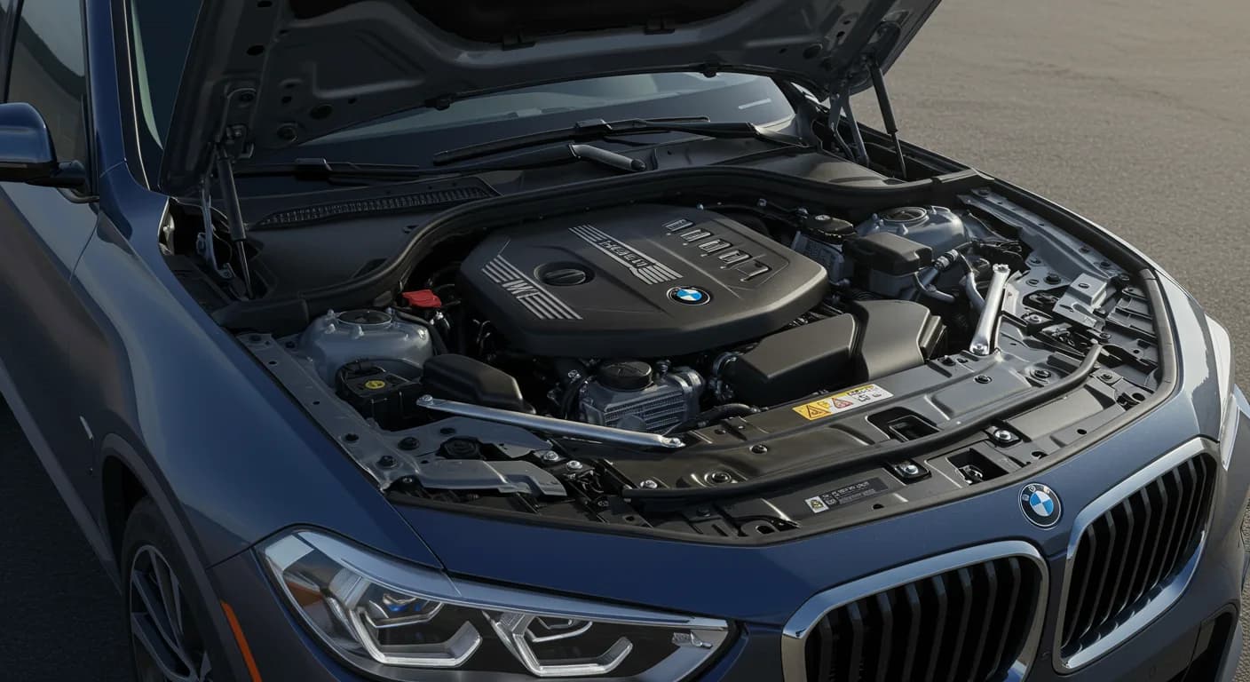 2022 BMW X5 — BMW oil filter cap